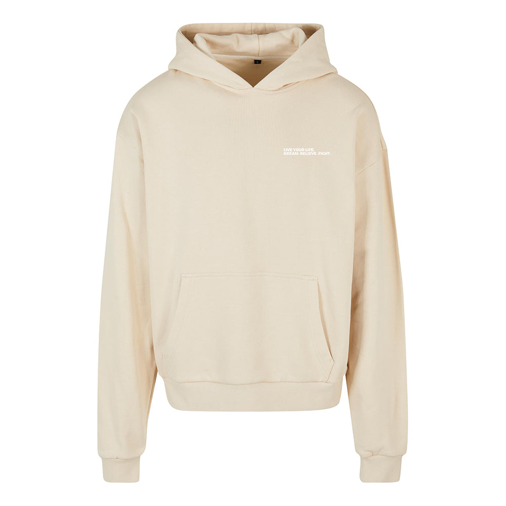 DBF Freedom Heavy Oversize Hoodie Sand