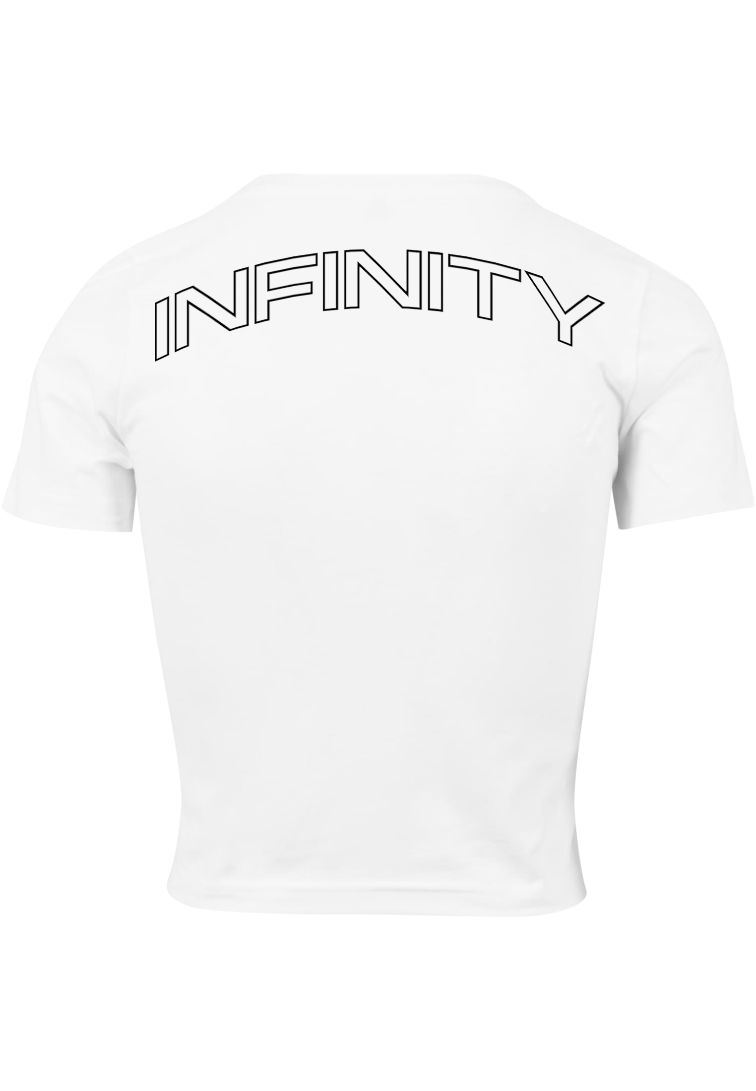 I Am Infinity Ladies Cropped Tee