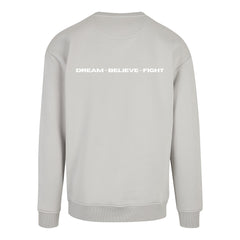 DBF Essentials Oversize Crewneck Light Asphalt