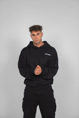 DBF Trust The Process Heavy Oversize Hoodie Black