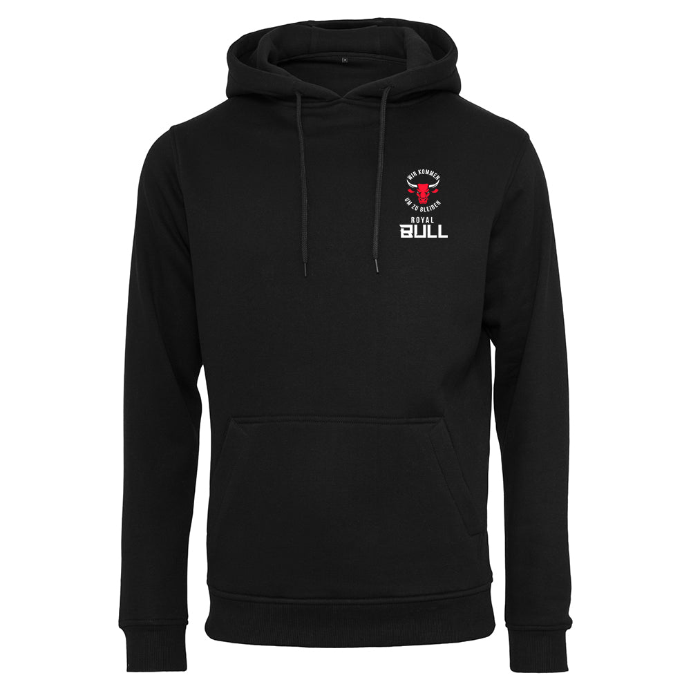 Royal Bull Minimal Hoodie Black