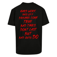 "Hard Work Pays Off" Oversized Shirt