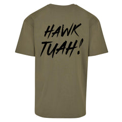 "Hawk Tuah" Oversized Shirt