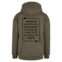 MERCH Bodybuilding Company Zip-Hoodie Olive EK