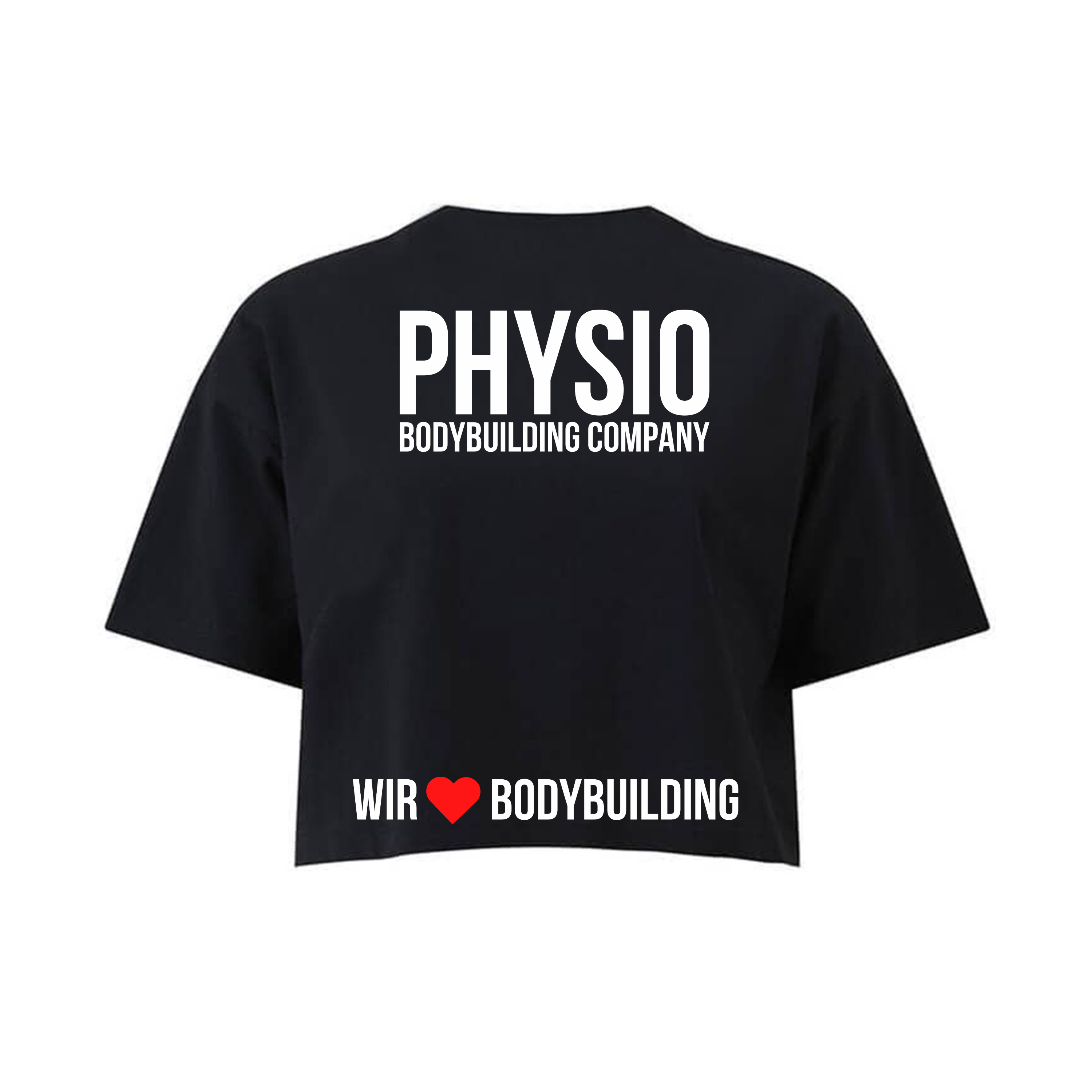 Bodybuilding Company Frauen Cropped Organic Shirt EK