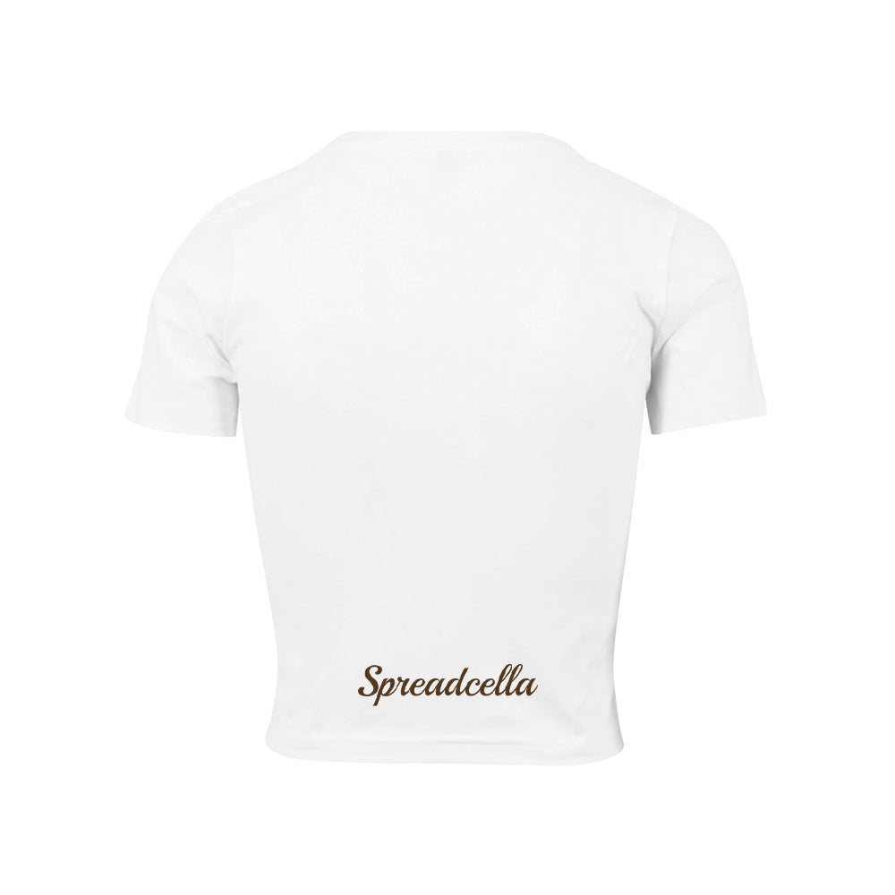 Spreadcella Cropped Shirt White