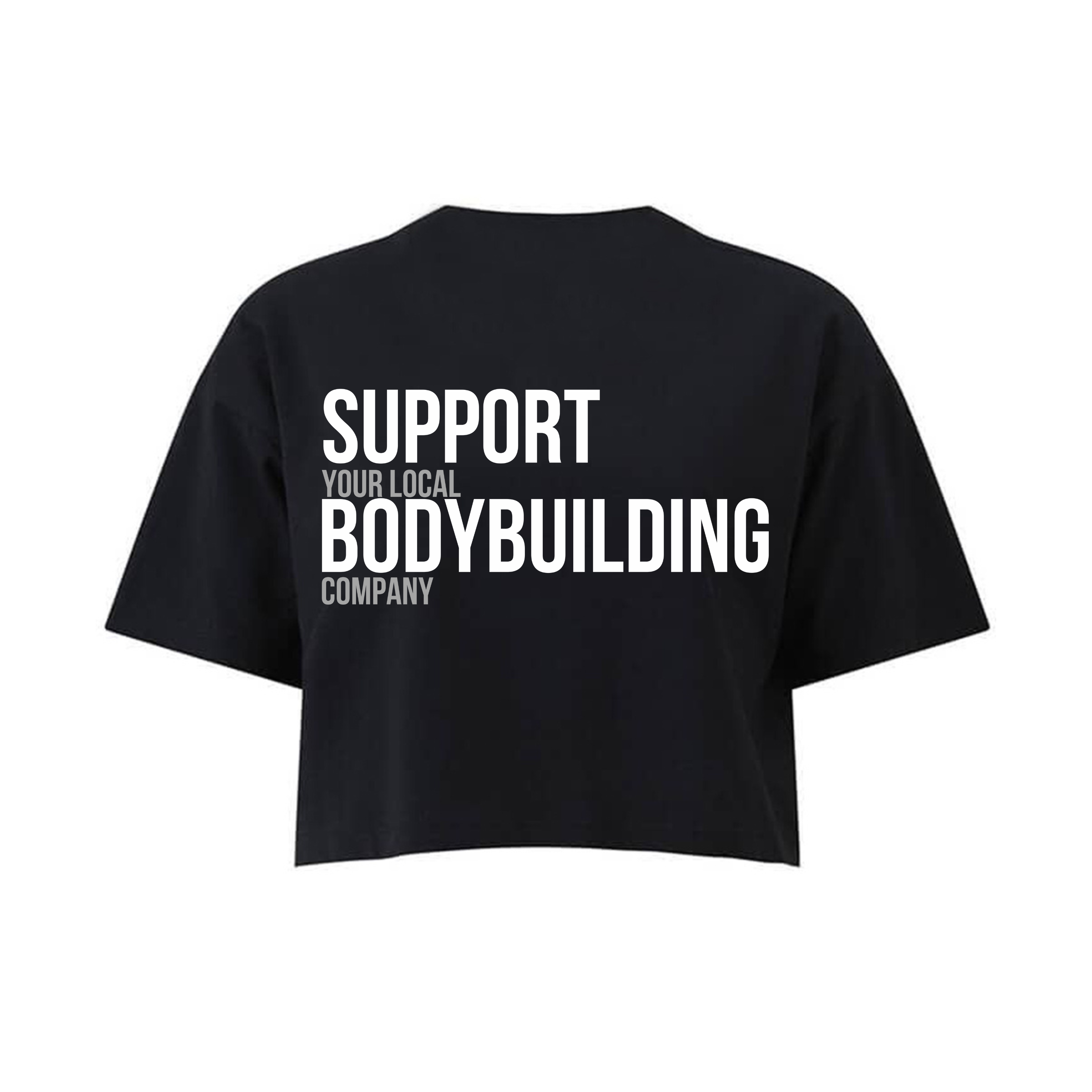 Bodybuilding Company Frauen Cropped Organic Shirt EK